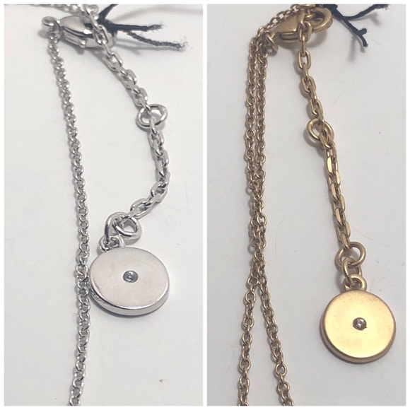 Vince Camuto Trapped Semiprecious Stone Necklace - Picture 6 of 8